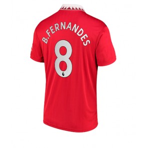 Manchester United Bruno Fernandes #8 Hemmatröja 2022-23 Kortärmad